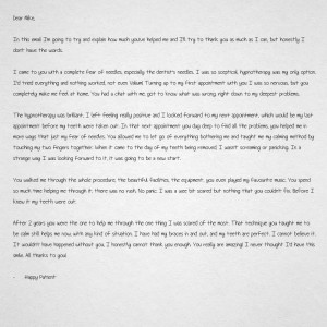 Mikes letter