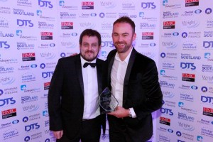 Jamie at Dentistry Scotland Awards 2013 II